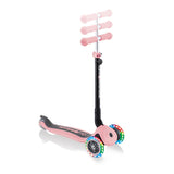 Сгъваема Тротинетка С Родителски Контрол Go Up Foldable Plus Lights – Пастелно Розова --- BebeMama