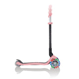 Сгъваема Тротинетка С Родителски Контрол Go Up Foldable Plus Lights – Пастелно Розова --- BebeMama