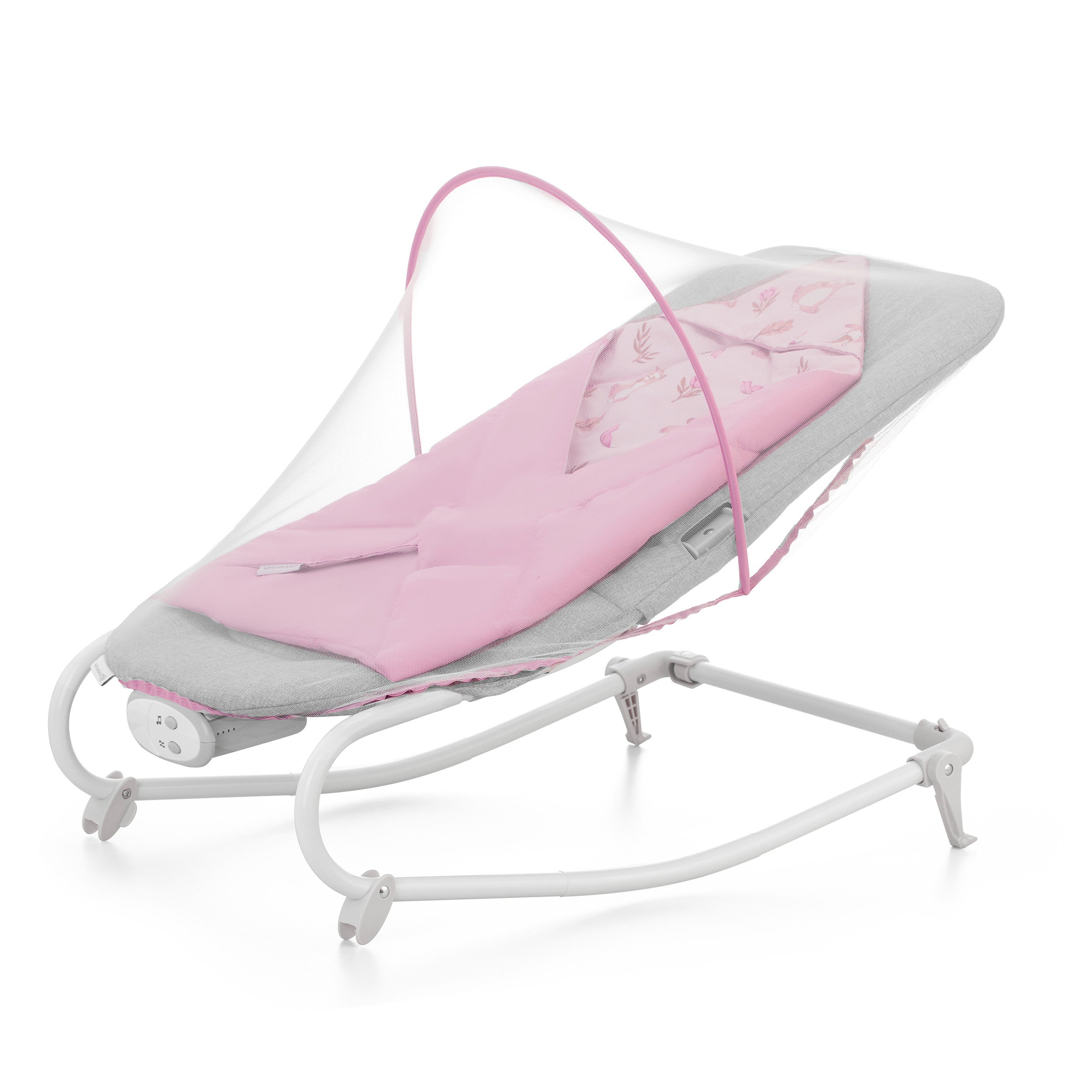 Шезлонг Kinderkraft Felio 2 Розов --- BebeMama