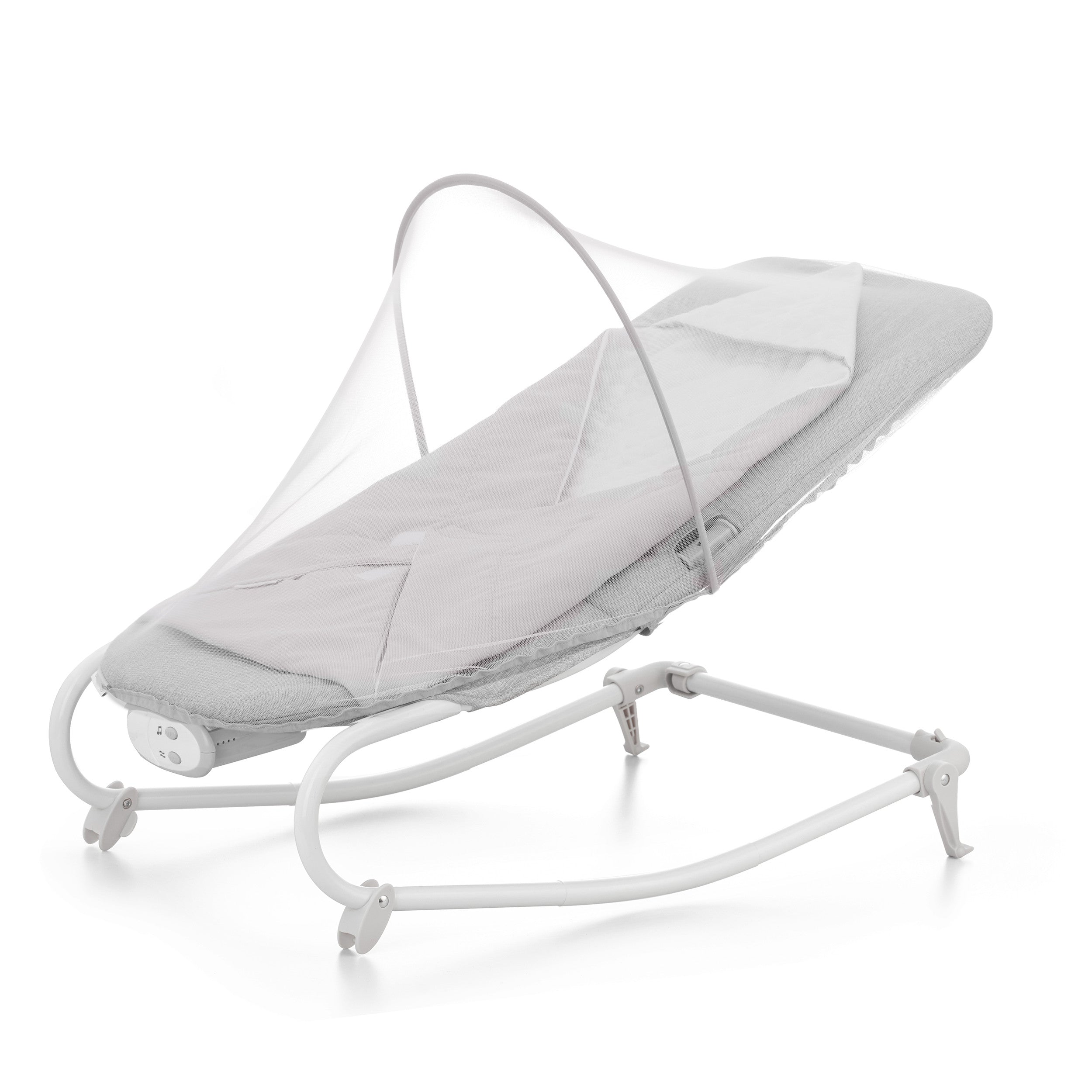 Шезлонг Kinderkraft Felio 2 Сив --- BebeMama