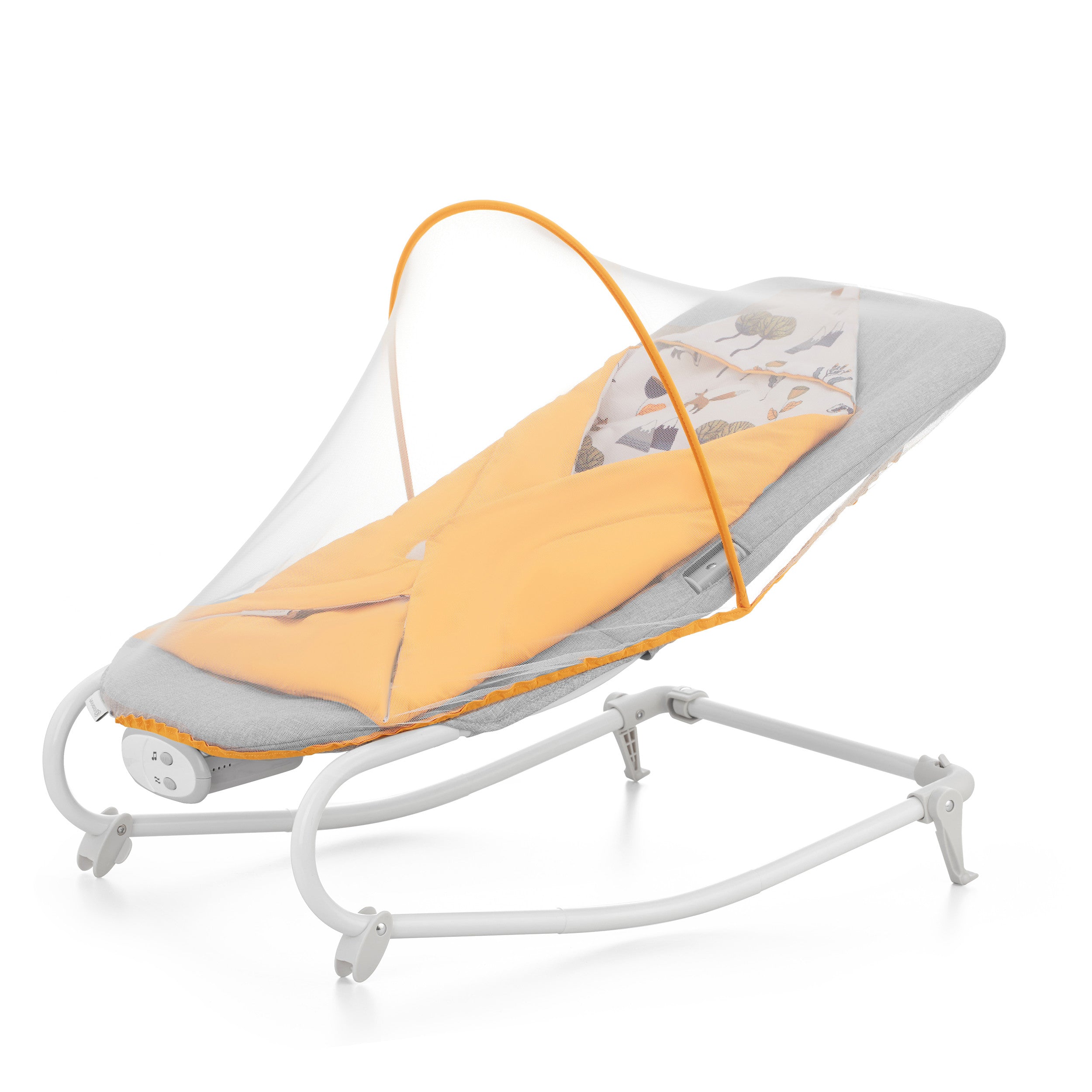 Шезлонг Kinderkraft Felio 2 Жълт --- BebeMama