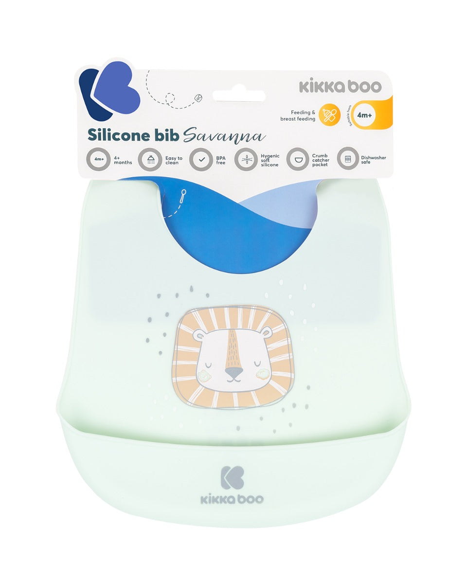 Лигавник Силиконов Savanna Mint --- BebeMama