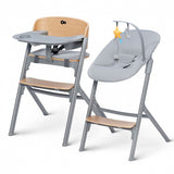 Столче За Хранене Kinderkraft Livy+ Шезлонг Calmee Дърво - Столчета За Хранене - Kinderkraft - BebeMama