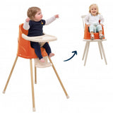 Столче За Хранене Thermobaby Youpla 2В1 Оранжево --- BebeMama