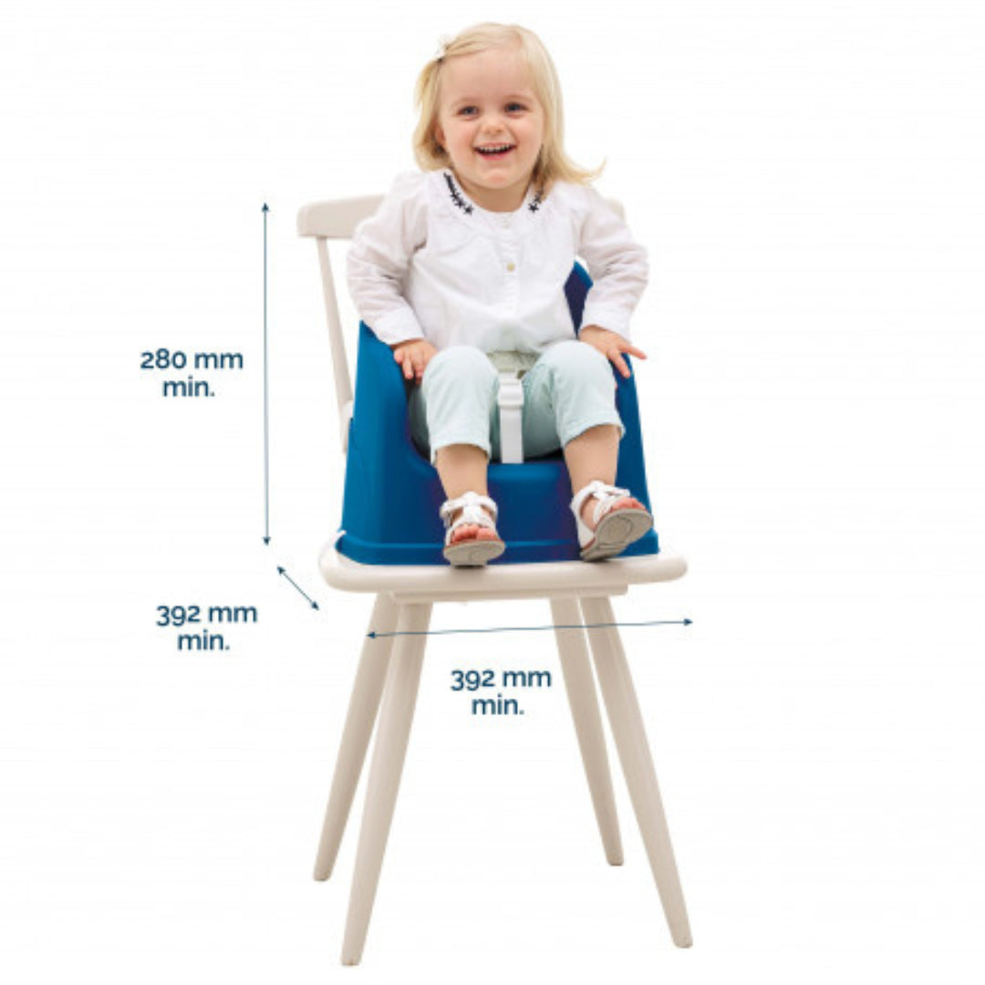 Столче За Хранене Thermobaby Youpla 2В1 Синьо --- BebeMama