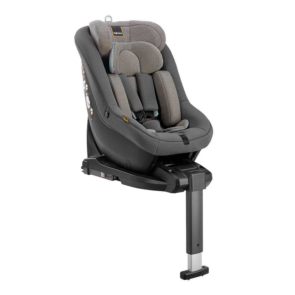 Столче За Кола Inglesina Darwin Next Stage I-Size - Stone Grey - Група 0+/1/2/3 (0-36Кг) - Inglesina - BebeMama