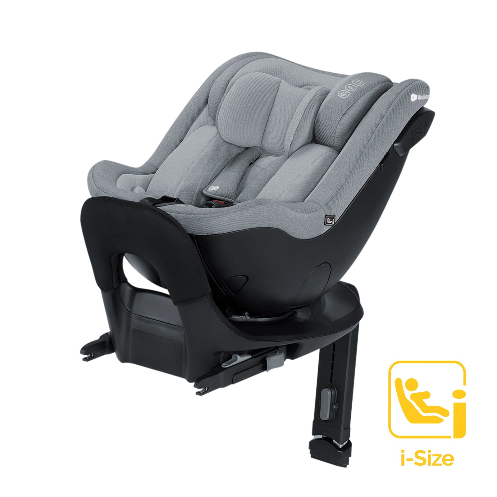 Столче За Кола Kinderkraft I-Guard Cool Grey --- BebeMama