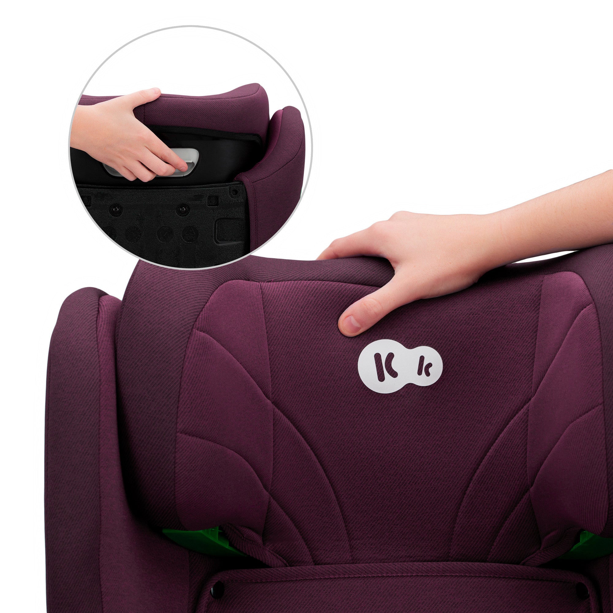 Столче За Кола Kinderkraft Junior Fix 2 I-Size Cherry Pearl --- BebeMama