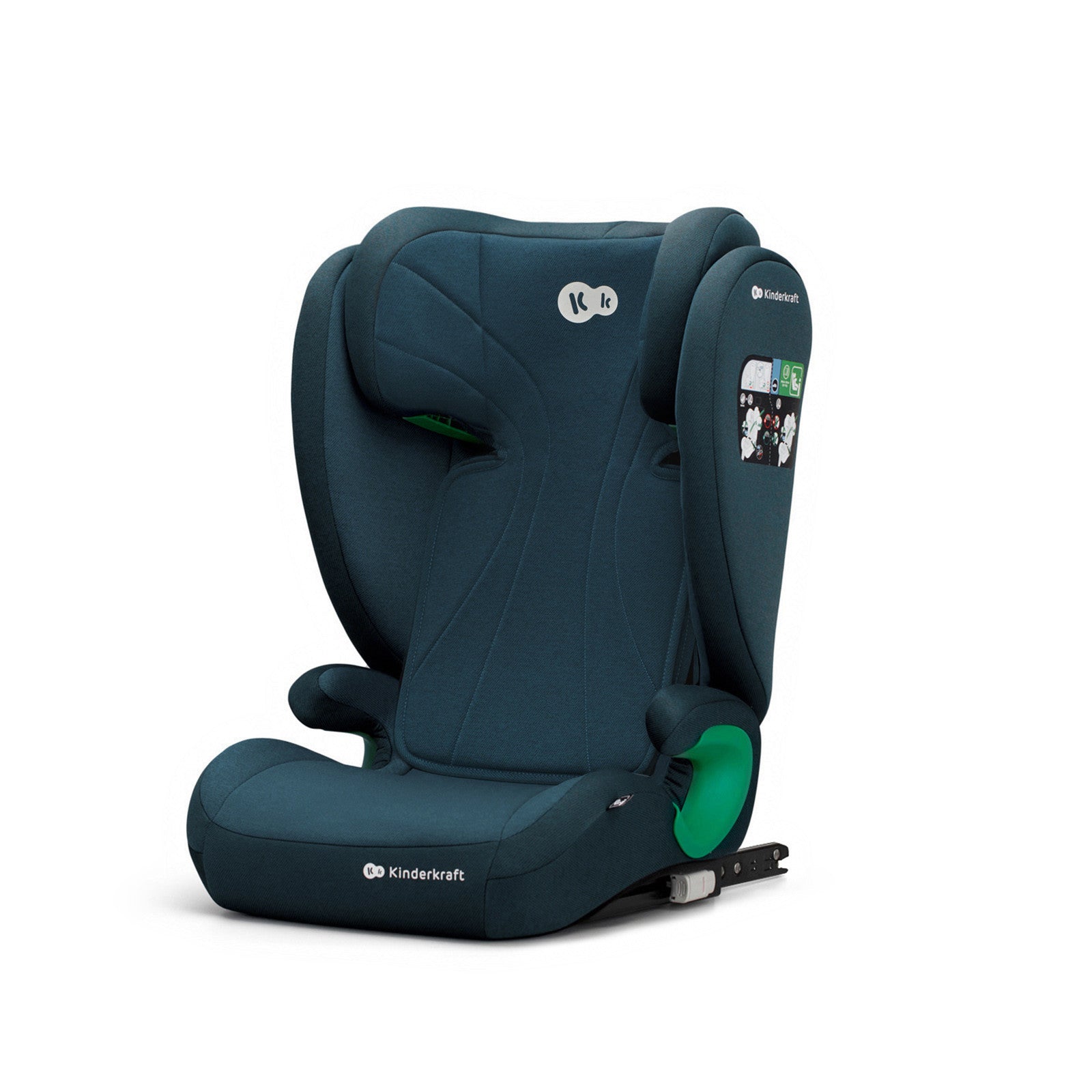 Столче За Кола Kinderkraft Junior Fix 2 I-Size Harbor Син - Група 2/3 (15-36Кг) - Kinderkraft - BebeMama