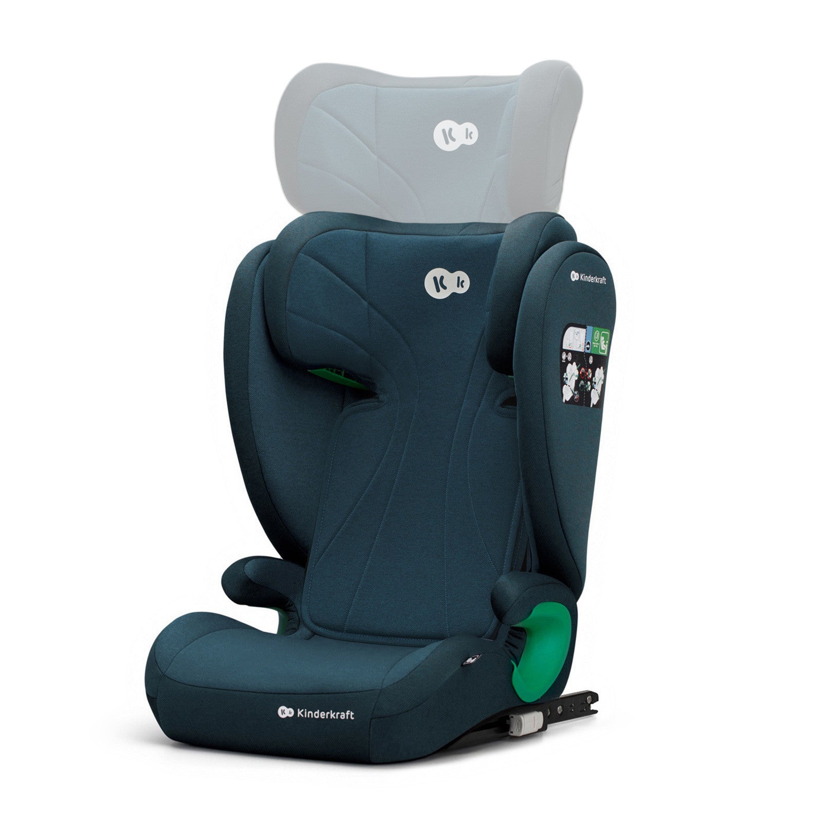 Столче За Кола Kinderkraft Junior Fix 2 I-Size Harbor Син --- BebeMama