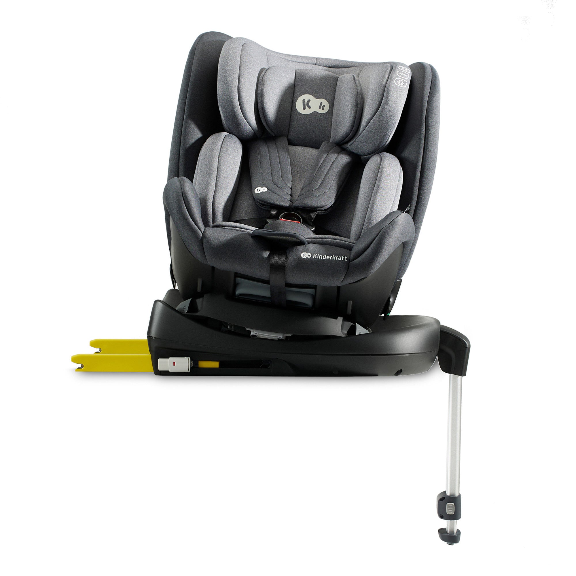 Столче За Кола Kinderkraft Xrider I-Size Сиво - Група 0/1/2 (0-25Кг) - Kinderkraft - BebeMama