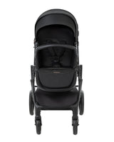 Комбинирана Количка 2В1 С Кош За Новородено Thea Черен 2024 --- BebeMama
