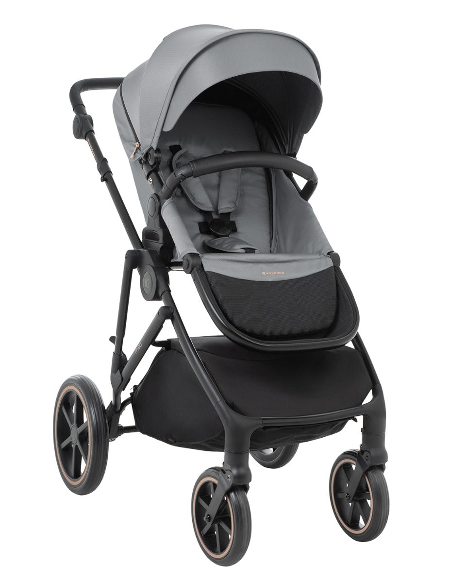 Комбинирана Количка 2В1 С Кош За Новородено Thea Grey 2024 --- BebeMama