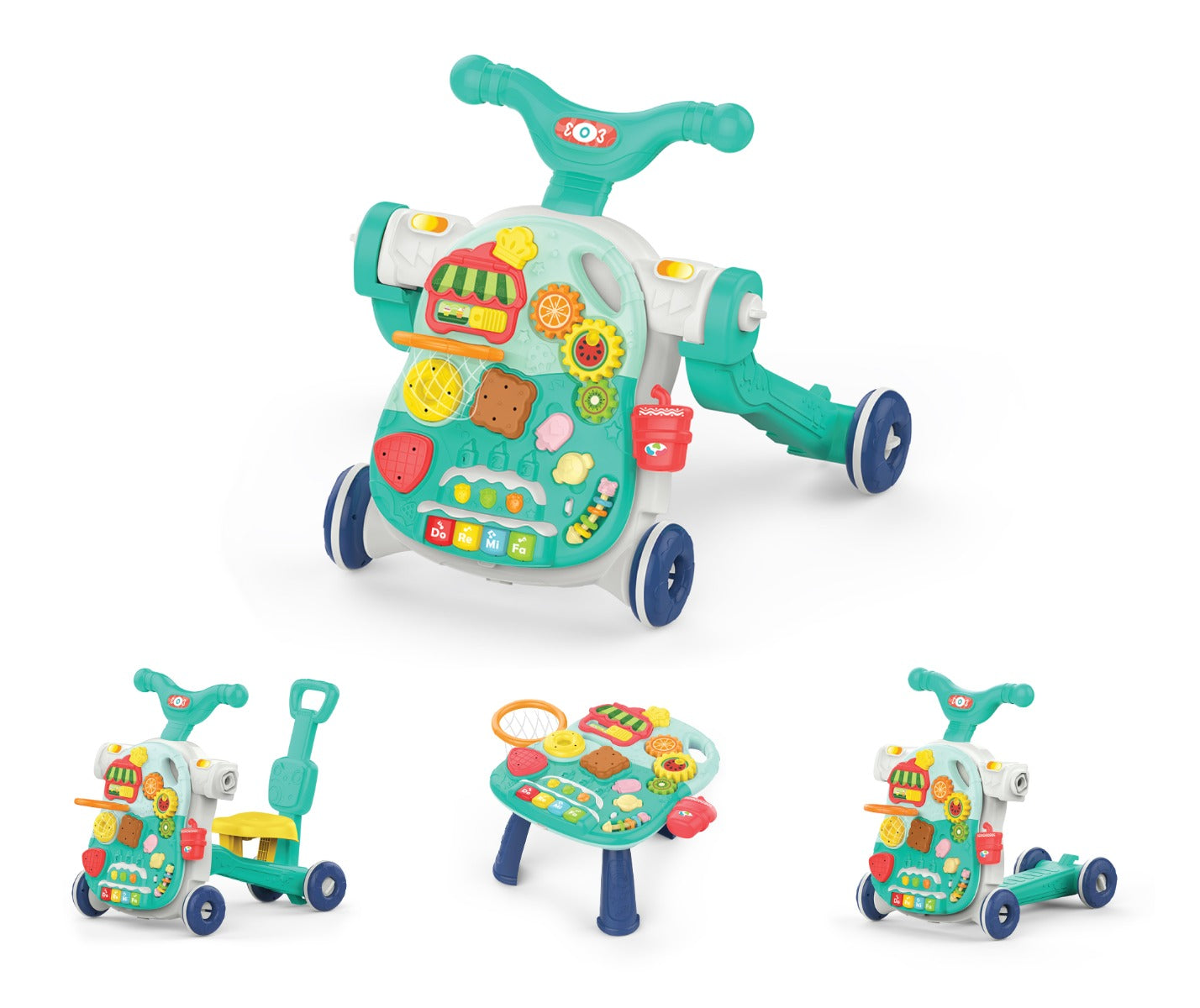Проходилка 4В1 Sweet Escape Mint --- BebeMama