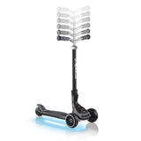 Тротинетка Globber Ultimum Lights Със Светеща Платформа – Сива --- BebeMama