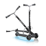 Тротинетка Globber Ultimum Lights Със Светеща Платформа – Сива --- BebeMama