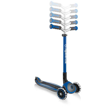 Тротинетка С 3 Колела Globber Master Lights Синя -  -  - BebeMama