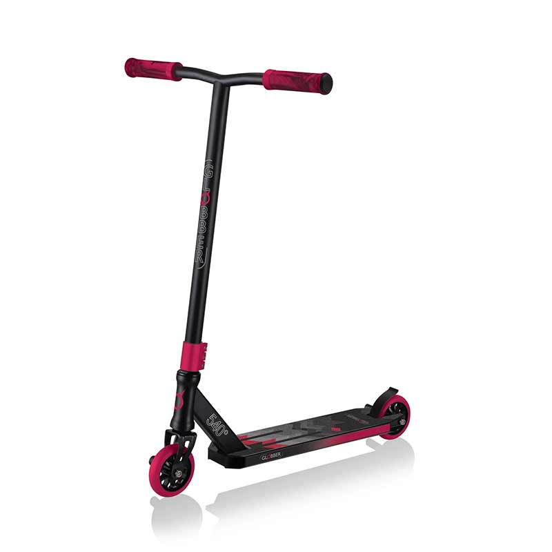 Тротинетка За Трикове Globber Gs 540 Червено-Черна --- BebeMama
