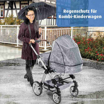 Универсален Дъждобран За Количка С Цип Reer 84069 -  -  - BebeMama