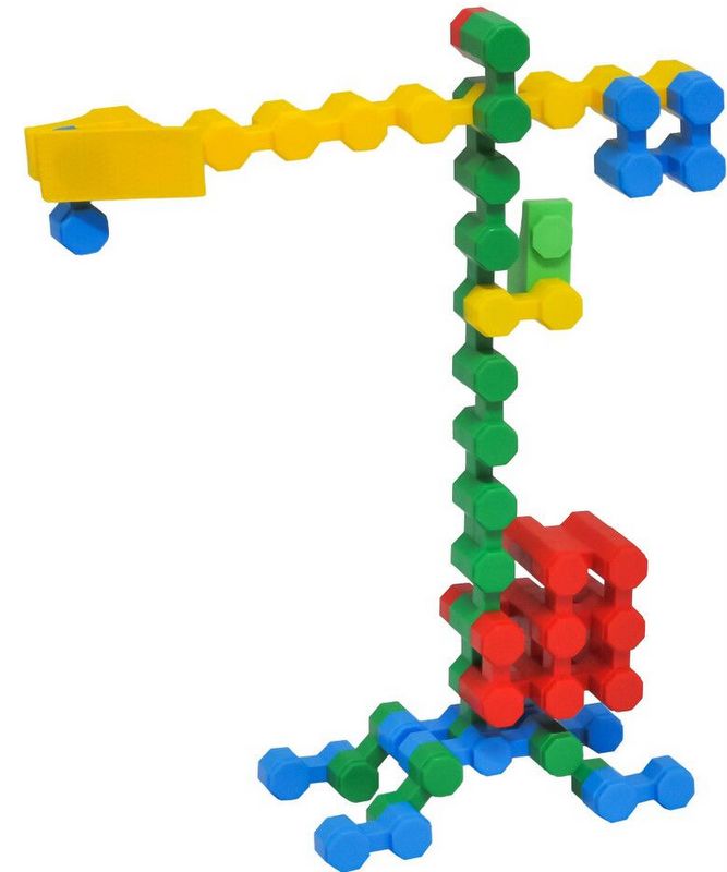 Конструктор Октагон С Шестоъглни Елементи 33Х16Х16 --- BebeMama