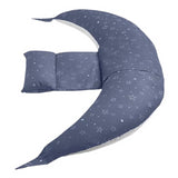 Възглавница За Бременност И Кърмене Nuvita Dreamwizard 12В1, Сини Звезди - Възглавници За Кърмене - Nuvita - BebeMama
