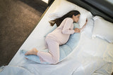 Възглавница За Бременност И Кърмене Nuvita Dreamwizard 12В1, Сини Звезди --- BebeMama
